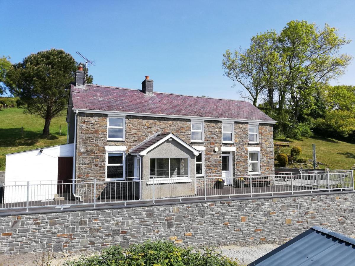 Villa Ffyllon Fawr Henfynyw Upper Exterior foto